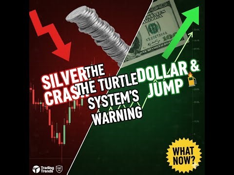 SILVER CRASHED -29%! (The Turtle System's Warning for Monday) | Trading Trends with John Salama, CMT