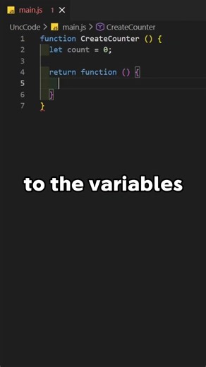 Closures Explained in 30 Seconds