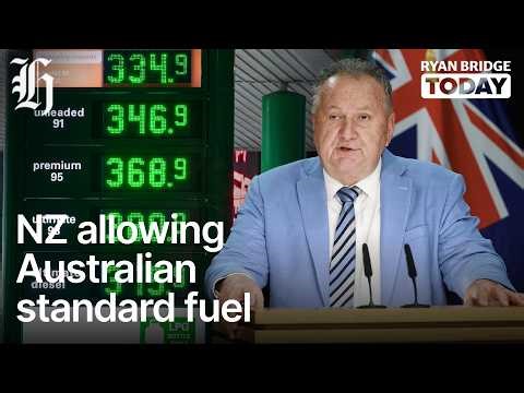 Govt makes rule changes to boost fuel supply | Ryan Bridge TODAY