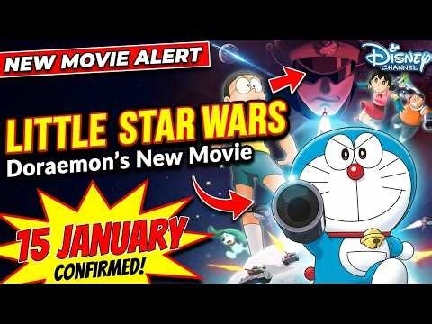 Doraemon: Nobita's Little Star Wars in Hindi? 🤯 Official Update! | Disney Channel New Movie