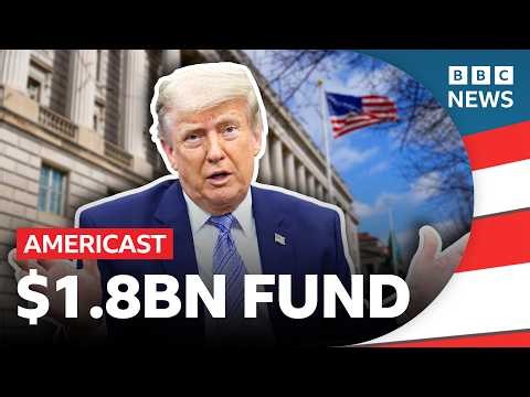 Has Donald Trump created a taxpayer funded slush fund? | BBC Americast