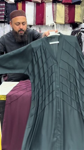 Elegant Pantex Front Open Abaya by M.A Hijab