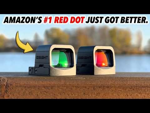 AMAZON's #1 RED DOT JUST GOT BETTER! OSIGHT SE Green MRS Review!