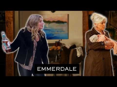 Charity Catches Dr Todd With The Child | Emmerdale
