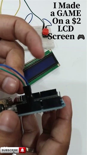 🎮 Play a Game on LCD Display Arduino! #arduino