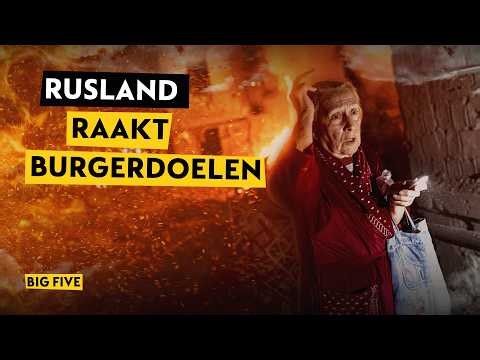Rusland wil leven in Oekraïne onmogelijk maken: burgerdoelen vaker in het vizier