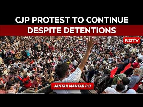 CJP Protest | CJP Says Nationwide Protest Will Continue Despite Leaders' Detention