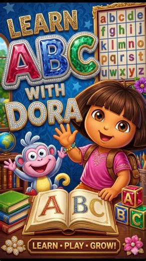 Learn A to Z with Dora! 🎒 | ABC Phonics Song for Kids | MagicABCKids #doratheexplorer