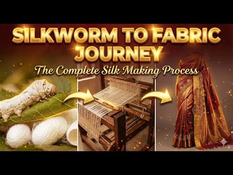 From Silkworm to Silk Fabric | Complete Industrial Silk Making Process & Factory Tour latest