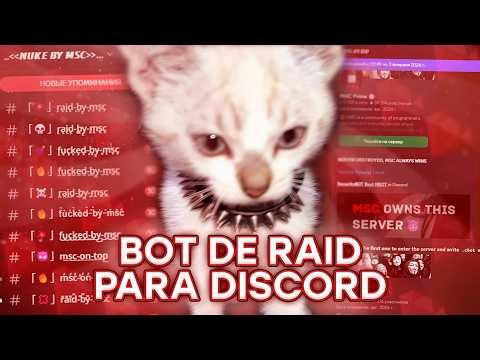 BOT DE RAID PARA DESTRUIR SERVIDORES NO DISCORD (RÁPIDO - NOVO)