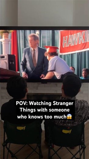 POV: Watching Stranger Things with someone who knows too much! #theory #strangerthings #eleven