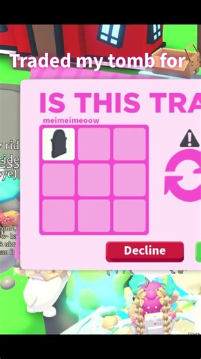 🥶TRADING MY TOMBSTONE FOR HUGE WIN! W/F/L IN ADOPT ME!