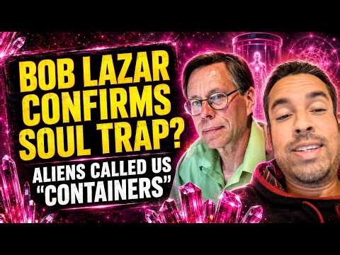 👽 Bob Lazar Said Aliens See Humans as “Containers” — Containers of Souls?