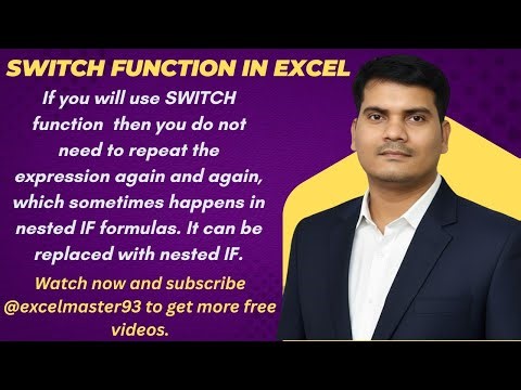 SWITCH Function in Excel