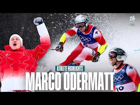 🥈🥈🥉 Three Podiums for Marco Odermatt🇨🇭🎿 | Milano Cortina Athlete Highlights