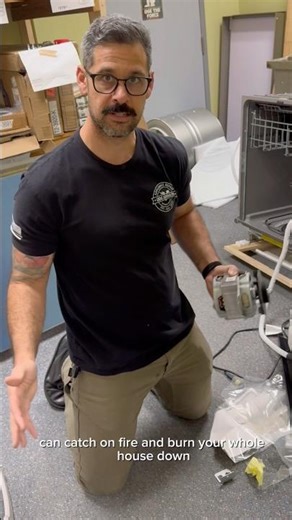 This Would Be Bad…(Dishwasher Motor Warning)