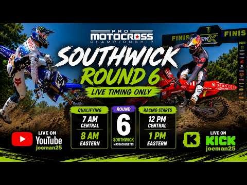 2026 Pro Motocross Southwick Round 6 Live Timing Only