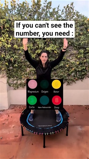 If you can't see the number you need : #rebound #exercise #fun #cardio