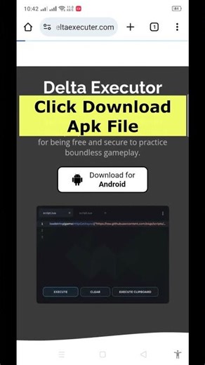 How To Download Delta Executor #deltaexecutor #smartphone #free #roblox