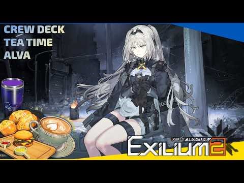 Girls' Frontline 2 Exilium - Crew Deck - Tea Time - Alva