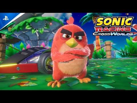 アングリーバードからレッド参戦！『ソニックレーシング クロスワールド』