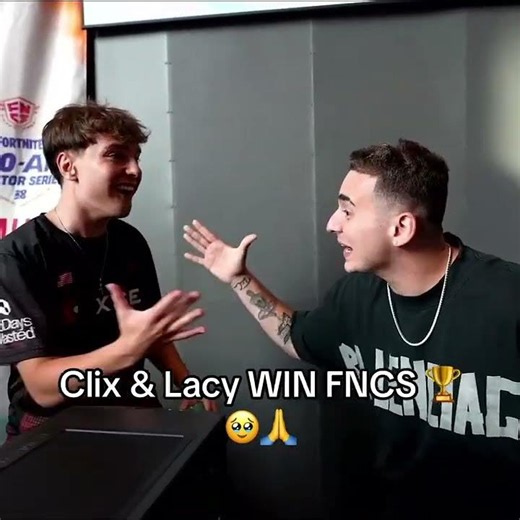 Clix & Lacy WIN FNCS 🏆🥹🙏