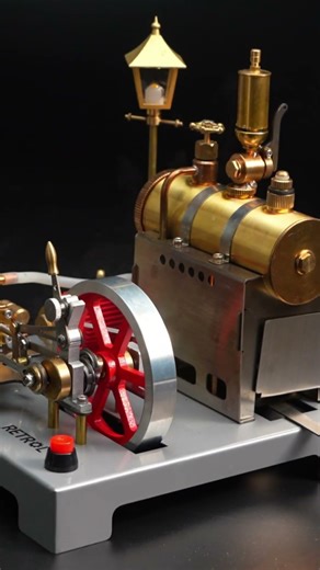 RETROL SE-02 Metal Steam Engine #steamengine #diy #engineering #stemtoys #giftideas