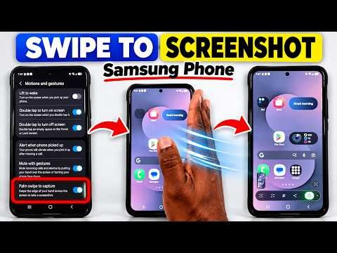 How to Take a Screenshot by Swiping on Samsung Phone