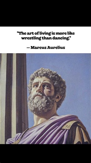 Life Is a Wrestling Match, Not a Dance | Marcus Aurelius