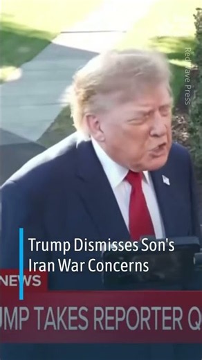 Trump DEFENDS Iran Strike After Don Jr. Opposition Reports