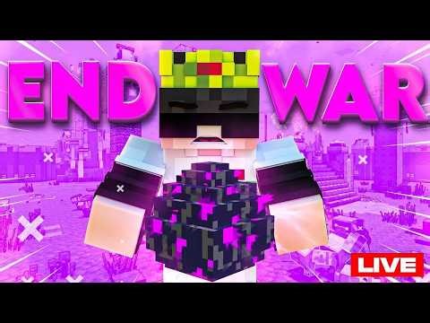 Minecraft SMP LIVE || PUBLIC SMP 24/7 JAVA + BEDROCK || | Preparing For Endwar In Creeper Mc #live