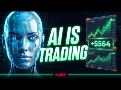 Live AI Trading Bot in Action | Multi-Asset Algo Trading (Gold, Indices, Stocks) + Risk Management