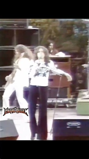 Deep Purple: Raw Power of "Burn" at California Jam 1974 🔥 #ClassicRock #Shorts