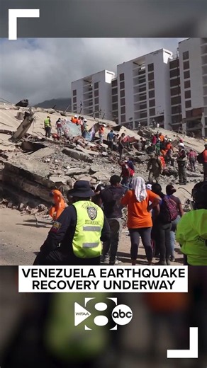Venezuela earthquake recovery underway