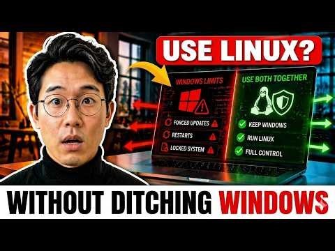 You Can Actually Use Linux Without Ditching Windows