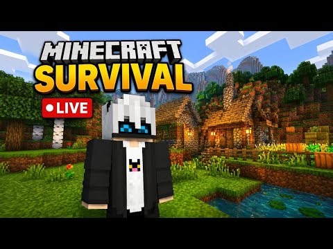 🔥🎮 LIVE Minecraft SMP | Bedrock + Java 🌐 | 24/7 Survival Server 💀 🌍 Dreams Begins🎮⚡