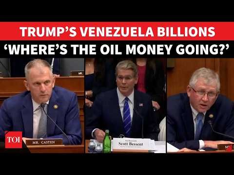 ‘Trump Said U.S Taking Billions - Where Is It?’: Scott Bessent Cornered Over Venezuela Oil Money