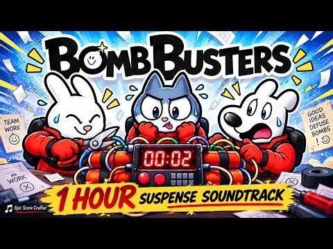 Bomb Busters | 1 Hour Board Game Music – Suspense Soundtrack