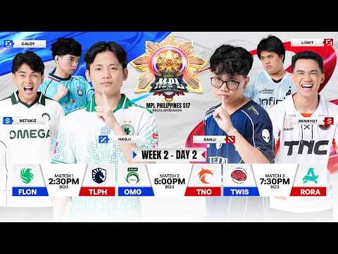 🔴 LIVE | MPL PH S17 | ENGLISH - Week 2 Day 2