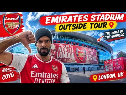🔴⚪ I FINALLY VISITED ‪@arsenal‬ ARSENAL’S EMIRATES STADIUM