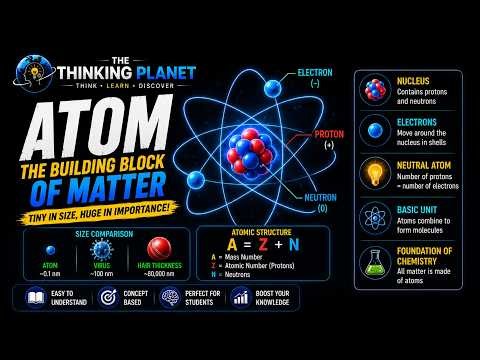 Atom | Complete Concept with Proton, Neutron & Electron