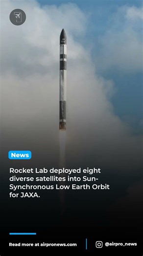 Rocket Lab's 'Kakushin Rising' Launches Eight Satellites Successfully
