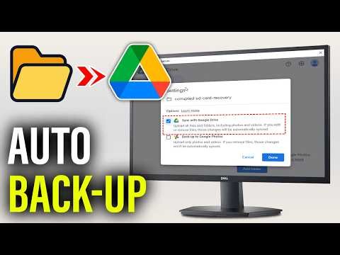 How to backup to Google Drive from PC automatically - Full Guide