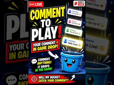 LIVE: Comment To Play 🎮 Your Comment = In Game Drop!