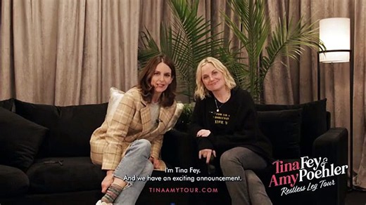 The Restless Leg Tour: Tina Fey & Amy Poehler Announce More Dates | THR Video [Full Movie]
