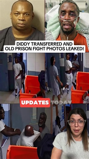 Part1 Diddy transferred to new prison and old prison fight photos leaked?! #fyp #pdiddy #diddy
