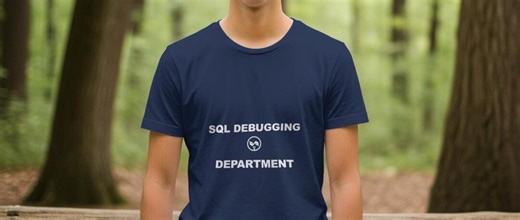 SQL-Debugging-Abteilung / Programmierer-Shirt / Coding-T-Shirt / Entwicklergeschenk / Geek-Kleidung - Etsy.de
