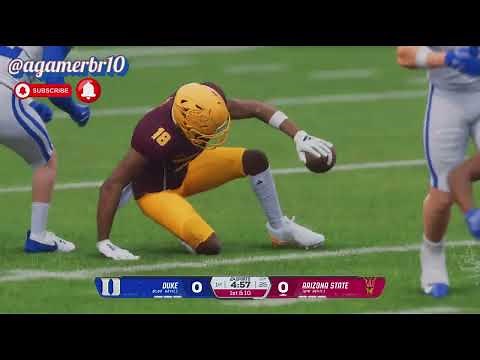 🎮 EA Sports College Football 26 Gameplay : Duke vs Arizona State | PS5 