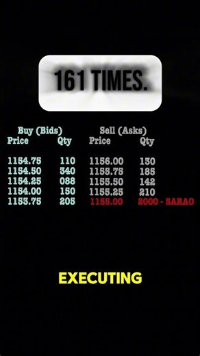 161 Times. One Order. 29% of the Market | Navinder Sarao Stock Crash