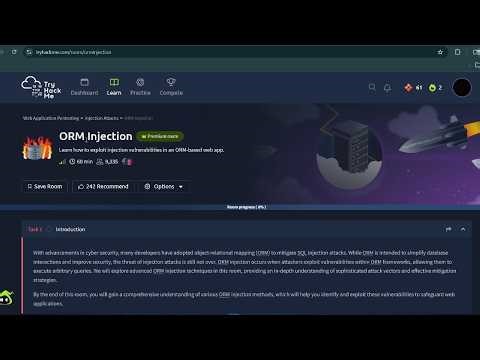 TryHackMe | ORM Injection